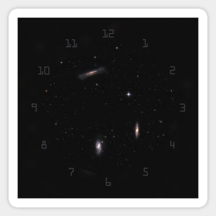 Deep space objects: Leo Triplet galaxies Sticker